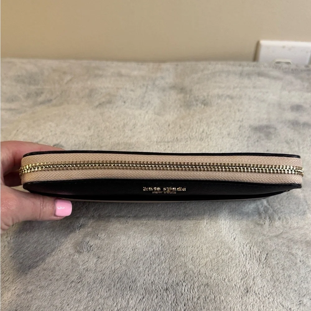 Kate Spade Cameron Street Color-Block Saffiano Large Zip Wallet